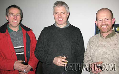 L to R: Martin O'Shea, Tommy O'Brien and Colm McGrath.