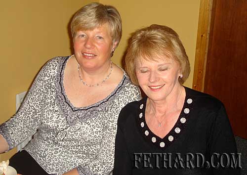 Photographed at Fethard Bridge Club Christmas Party are L to R: Ann O'Dea and Kay Walsh.