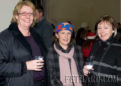 Photographed at the Annual Carol Service at Holy Trinity Church on Sunday 20th December are L to R: Suzanna Manton, Rita Kenny and Ann Walsh.
