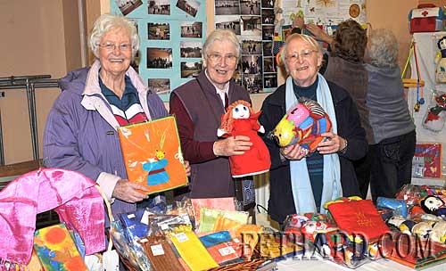 Helping at the Sharing Fair stall at Nano Nagle National School were L to R: Dorothy Cox, Sr. Catherine and Sr. Marie.