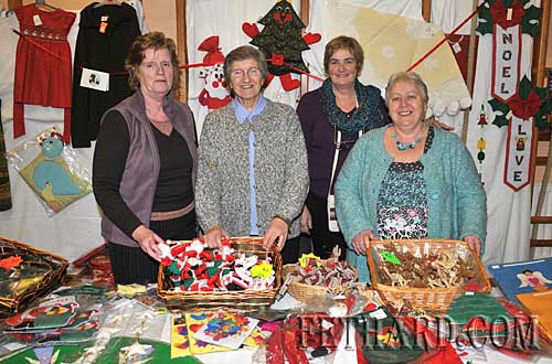 Helping at the Sharing Fair stall at Nano Nagle National School were L to R: Sheila Dore, Sr. Maura Coffey, Mary Walsh and Margaret Di Fenza.