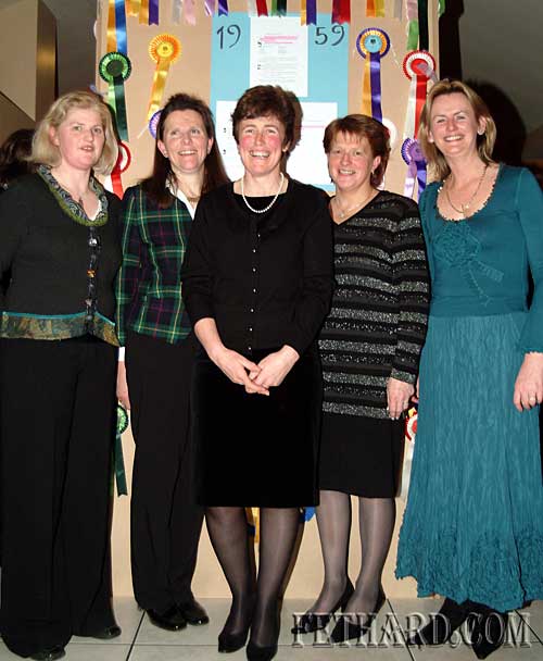Photographed at the Tipperary Hunt Pony Club 50th Anniversary Reunion Party at Slievenamon Golf Club were L to R: Gillian Murray, Anne Croome-Carroll, Josephine O'Hagan, Rosemary O'Donnell and Yvonne Casey.