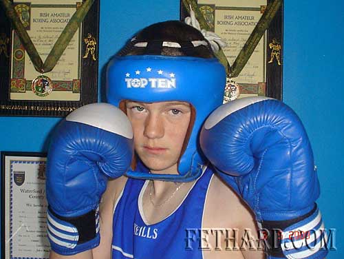 Jack Connolly, The Green, a member of Clonmel Boxing Club and representing Munster, won his second National Title, on Saturday 2nd May at the National Stadium, Dublin.