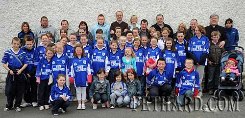 Members of Fethard Ladies Football Club photographed before heading off on their sponsored walk around Fethard to raise funds for the club.