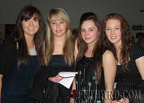 Photographed at the Leaving Cert Mass at Patrician Presentation Secondary School are L to R: Sarah Hayes, Sarah Conway, Carrie Sweeney and Samantha Morrissey