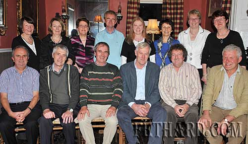 Fethard Leaving Cert Class of 1969 photographed at their 40th anniversary reunion in Fethard last week. The class last had a reunion in 1994 celebrating 25 years and are planning another next year in Moyglass, at the invitation of Matty Tynan. Back L to R: Nora (Harrington) Croke, Nora (O'Meara) Bourke, Patsy (Sayers) Kirwan,Michael O'Sullivan, Anne (Shelley) Fortune, Eva (Hackett) O'Keeffe, Kathleen (Keane) Maher, Gemma (Kenny) Burke. Front L to R: Jimmy Hayes, Gerry O'Riordan, A.B. Kennedy, Michael Smyth, Matty Tynan and Martin O'Mahoney.