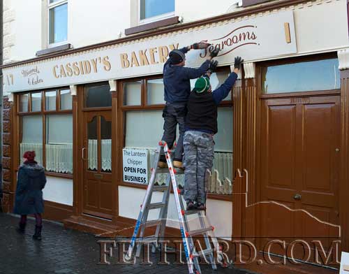 Fethard shopfronts getting a makeover for 'Stella Days' filming this week