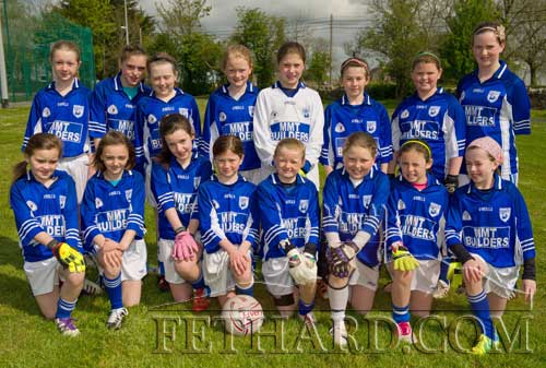 On Saturday May 5, Fethard Under 11 girls competed in the Community Games football against Clerihan. Pictured Back L to R: Laura Kiely, Shannon Thompson, Noelle O'Meara, Sally Butler, Laura Cummins, Lucy Spillane, Caoimhe O'Meara, Katie Ryan. Front L to R: Ciara Connolly, Alison Connolly, Katie O'Flynn, Nell Spillane, Carrie Davy, Rachel Prout, Leah Coen and Laura O'Donnell.