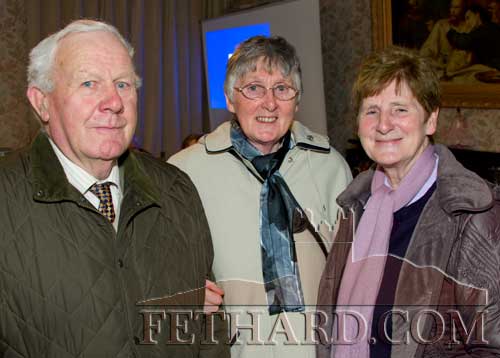 Photographed at the Presentation Sisters 150th Anniversary Celebrations in Fethard are L to R: Gus Neville, Sr. Carmel O'Rourke and Sr. Brenda O'Rourke.