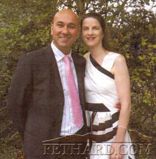 Hakan Kana and Yvonne Purcell, Burke Street, who were recently married in London 