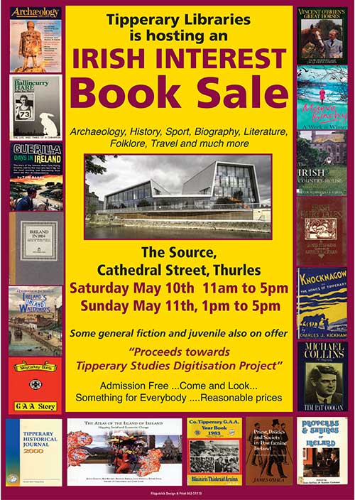 Irish Interest Book Sale at Tipperary Libraries Thurles