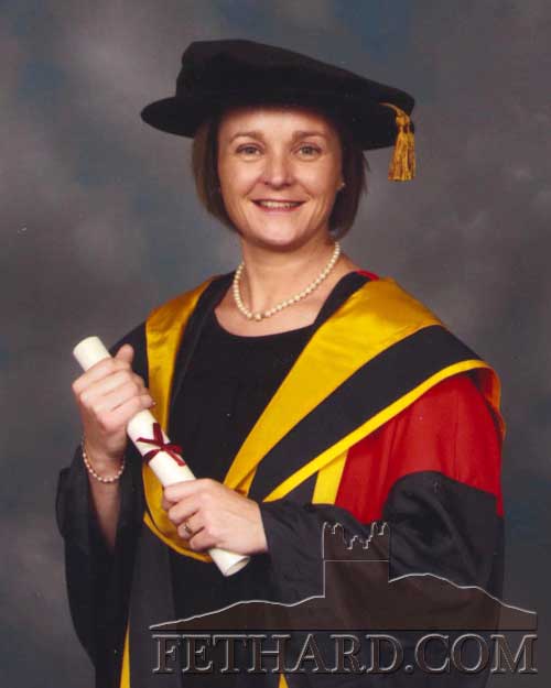 Dr. Maura Coulter (Walsh), who was recently conferred with a degree of Doctor of Philosophy, School of Health and Human Performance