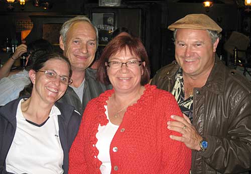 Photographed at the Pheasant Plucker's session in McCarthy's bar are L to R: Amanda Napier, Frankie Napier, Kate Goings and Mike Colgan. Kate and Mike were visiting Fethard from the United States of America. 