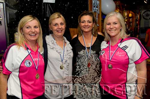 Photographed at the Gaelic4Mothers social function last weekend in The Castle Inn are L to R: Freda Hayes, Finola Anglim, Caroline Sheehan and Anne Tillyer.