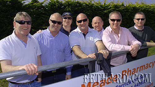 Fethard fans enjoying Sunday's sunshine includes  Joe Gleeson, Tom Anglim, Conor Murray, Maurice Moloney and Tom Lynch