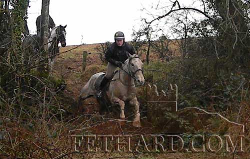 Cormac Ryan at the Tipperary Foxhounds Charity Cross Country Ride in Moyglass