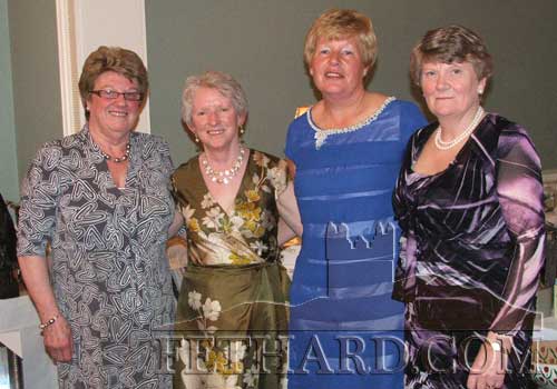Photographed at Fethard Bridge Club's 'President Prize' dinner are L to R: Anne Connolly, Eileen Frewen, Ann O'Dea and Rita Holohan