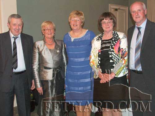 Photographed at Fethard Bridge Club's 'President Prize' are L to R: Jim Lahert, Eileen Ryan, Ann O'Dea, Marion Walsh and Sean O'Sea.