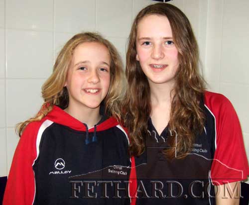 Sisters Zoë and Caroline Stokes won Gold and Bronze medals at the County Finals of the Community Games Swimming Championships Zoë is now qualified for the HSE Community Games National Finals in August. 