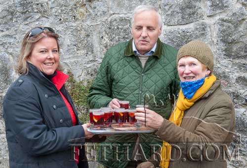 Enjoying refreshments at the Opening Meet in Fethard