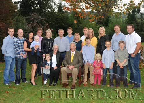 Congratulations to John and Margaret Fitzgerald, Monroe, Fethard who recently celebrated their 50th wedding anniversary recently with their family photographed above.