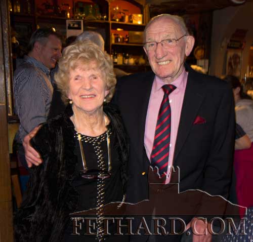 Sean Ward, The Valley, Fethard, photographed with his wife Margaret on the occasion of his 80th birthday celebrated with his family.