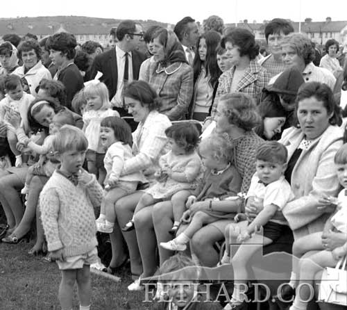 Fethard Festival Baby Show in the 1970s . . . how many faces can you pick out?