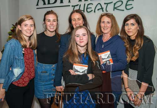 L to R: Aisling Whelan, Niamh Whelan, Rita Cronnolly and her daughter Jenny Cronnolly in front, Madeline Whelan and Maryanne Fogarty.