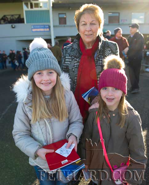 At Clonmel Races Teresa Connolly, Kilsheelan, with her grandchildren Romy Condon (left) and Keavy Condon