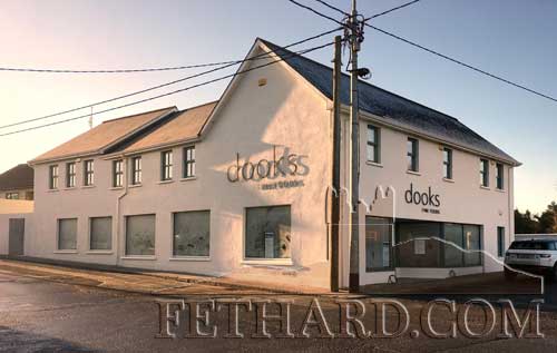 The new restaurant 'Dooks' at the Ballroom Cross, Fethard, will open its doors with a preview sampling menu from Thursday, December 1, to Sunday December 4 – Thursday & Friday from 8am to 3pm, Saturday & Sunday frpm 9am to 3pm. From Monday, December 5, a full operational menu and opening house will be in operation as follows:
Monday to Friday open from 7.30am to 6.30pm; Saturdays open from 8am to 5pm; Sundays open from 9am to 4pm. 

On offer will be freshly prepared dishes for breakfast, lunch and dinners to eat on the premises or take away; breads, pastries and cakes to enjoy with hot or cold beverages; special weekend brunch menu; a range of preserves, giftware and kitchen essentials to purchase and take home from the shop.

Dooks will also offer catering service for events, parties and corporate functions – all delivered with a great big smile!