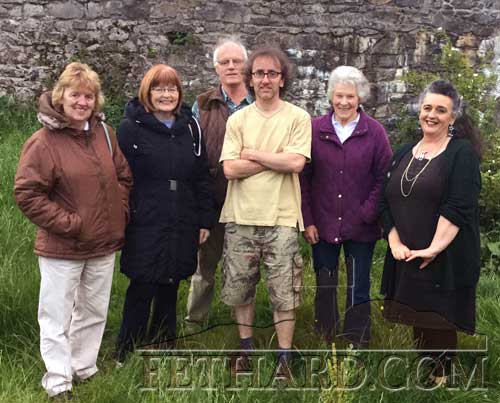 Photographed at the Mid-summer Walk at Grove Estate are L to R: Catherine O’Flynn, Mary Hanrahan, Louis Grubb, Barry O’Reilly, Rosemary Ponsonby and Pat Looby