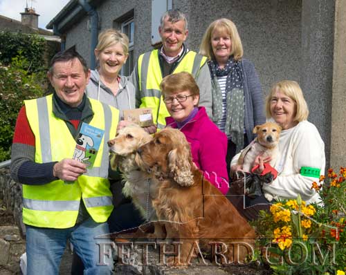 Joe Keane photographed at the launch of Fethard Tidy Towns 'Green Dog Walkers' campaign at Fethard Tirry Community Centre in 2014 Back L to R: Geraldine McCarthy (Supervisor Fethard Day Care Centre ), Eamon Kennedy (Fethard Tidy Towns), Joan O'Donohoe (Supervisor Fethard Community Employment Scheme). Front L to R: Joe Keane (Chairman Fethard Tidy Towns), dog owners Margaret Walsh and Thelma Griffith.