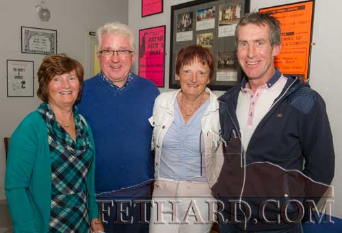 Photographed at SeÃ¡n Tyrrell's 'Message of Peace' Show in the Abymill Theatre Fethard are L to R: Joan Hayes, Liam Hayes, Catherine Croke and Liam Croke.