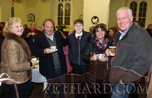 Photographed at the Christmas Carol Service at Holy Trinity Church of Ireland, Fethard are L to R: Gillian Murray, Conor Murray, CiarÃ¡n Maguire, Anita Maguire and Conor Maguire.