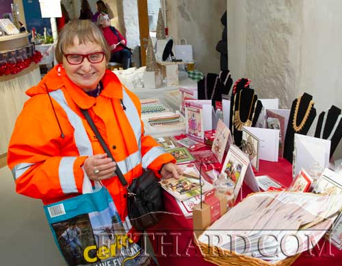 Tina Shine doing some seasonal shopping at the Christmas Craft Fair at Fethard Horse Country Experience