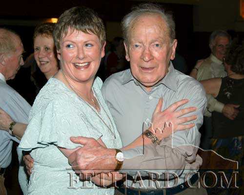 Pat O'Brien and Nora Creed from Burncourt, dancing.