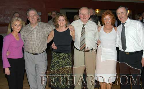 Photographed at the Fethard Ballroom's 12th anniversary dance on St. Patrick's night, 200, are L to R:  Margaret Heffernan, Larry O'Gorman, Terri O'Dwyer, Bill Maher, Bridget Staunton and Seamus Ryan.