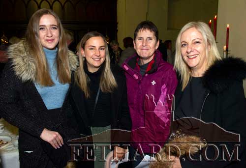 Photographed at the Christmas Festival of Nine Lessons and Carols at Holy Trinity Church of Ireland Fethard are L to R: Zoë Stokes, Emma Little, Bobbi Holohan and Melissa Stokes.
