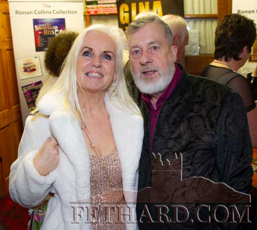 Photographed at the 'Christmas Crackers' show in Fethard Ballroom are L to R: Eleanor Ferncombe and George Joyce.