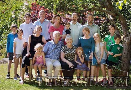 The extended shine family including children Ossian, Tara and Liam; and nine grandchildren, who always remained the guiding light of Jim's life, and the recipients of his love and generosity.