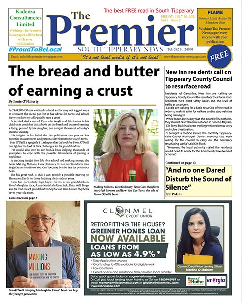 The second issue of The Premier free local newspaper is now available in local shops and is also available to online by CLICKING HERE
