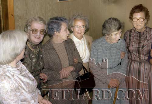 L to R: Kathleen Kenny, Mon Kenny, Josie Kenny, Mary Byard, Maggie Kenny and Mary Connolly (née O'Brien).
