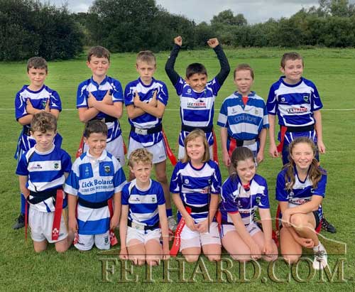 Congratulations to Fethard Killusty U11 Tag Rugby Team Silver medalists in the Munster Final. Back L to R: Gavin Tyrell, Billy Hayes, Aaron Allen, Gavin Carroll Maher, Rory O'Brien, Eoin O'Donnell. Front L to R: Seamus Bracken, Adam O'Donnell, Daniel Lee, Eve O'Mahony Brosnio, Anastasia Daly, Ellie Anne Woodlock.