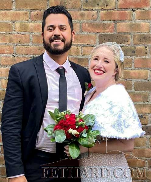 Congratulations to Lucy Sheehan, daughter of Dan and Ann Sheehan, Clarebeg, Killusty, and her husband Rachid Cardoso, who married in Dublin on February 1, 2021. 