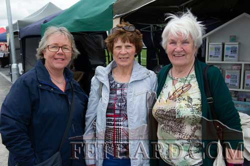 L to R: Edwina Newport, Mary Byrne and Susan Meagher, photographed at the first Fethard Festival Family Fun Day held at Fethard Town Park on Sunday, June 12, 2022.