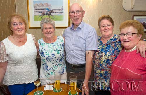 Photographed at the reception for Tipperary Rose, Aisling O'Donovan, are L to R: Eileen Coady, Kay Fahey, Denis Fahey, Mary Richardson and Ann McCarthy.