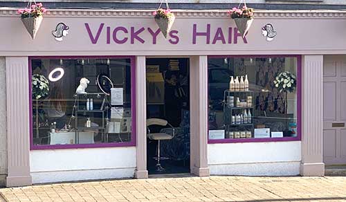 
Vicky's Hair Salon now open on Main Street, Fethard.