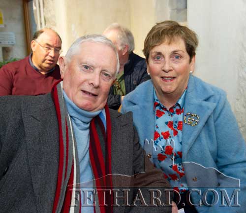 Photographed at the launch of ‘The Life and Times of Archbishop Patrick Everard’ in the Fethard on Monday, April 11, are L to R: Jim O'Mahoney and his wife Assumpta O'Mahoney