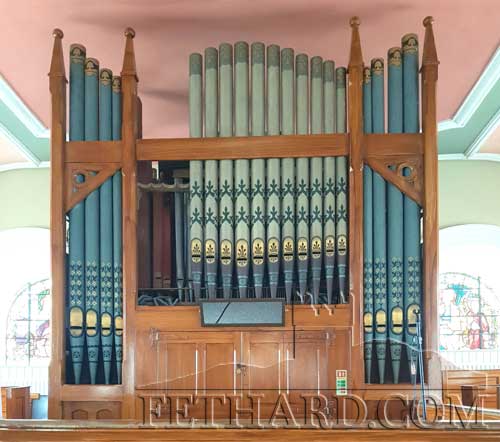 Work has commenced to repair the Fethard parish church organ. This organ was built by Telford circa 1884. There has been little, if any, maintenance on the organ in our lifetime so it is a considerable undertaking to repair it.