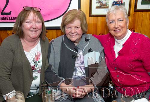 Photographed at the Butlers Sports Achievement Award presentation to the  February winner are L to R: Ann Butler, Frances Holohan and Con Hurley.